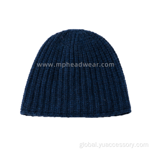 Winter Beanie Hats Adult Lambswool Winter Brioche Stitch Beanie WIth Fleece Factory